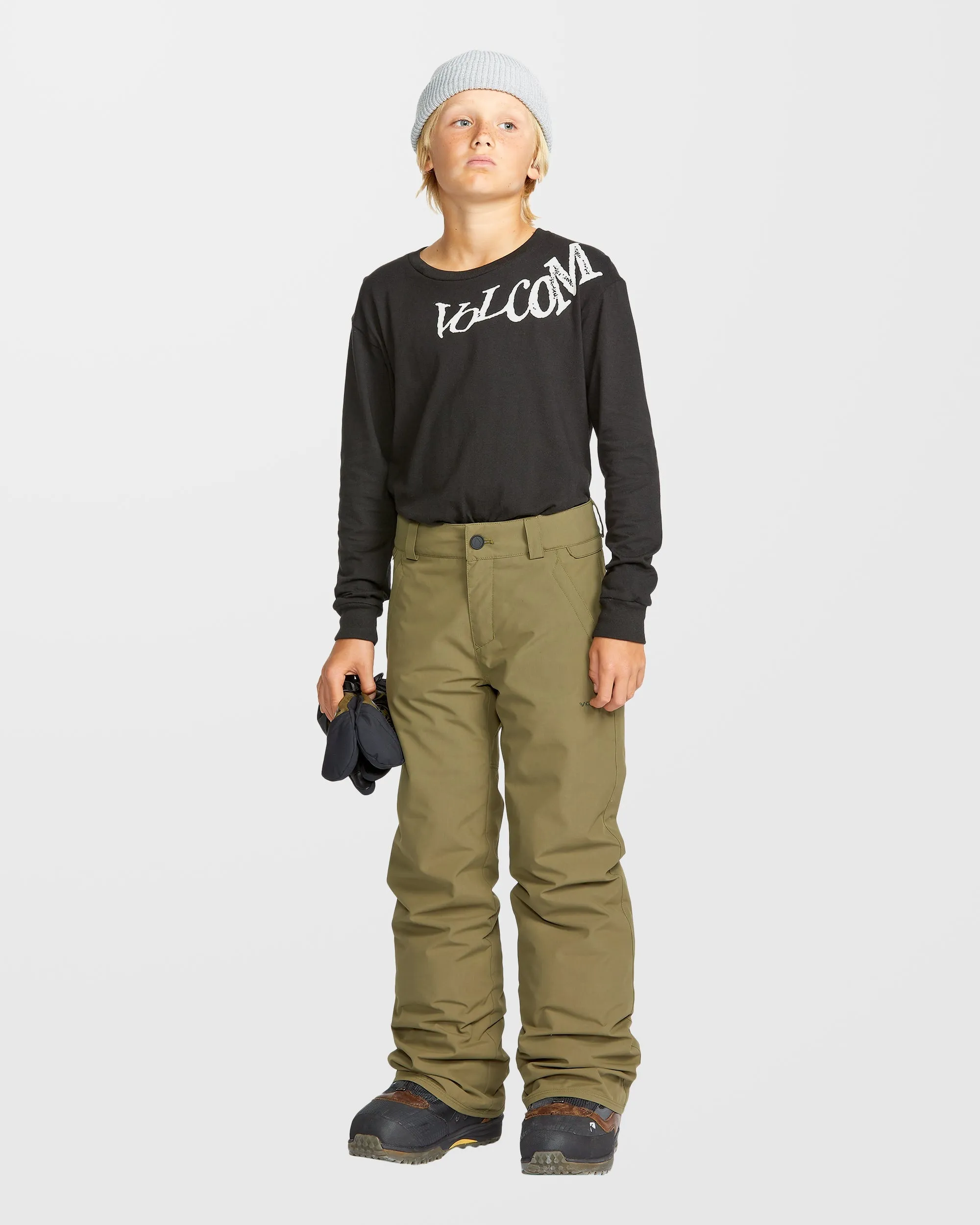 Freakin Chino Youth Insulated Hose - Ivy - (KINDER)