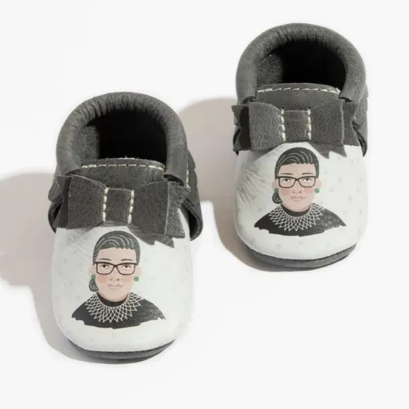 Freshly Picked Ruth Bader Ginsberg Moccasins BRAND NEW Size 4
