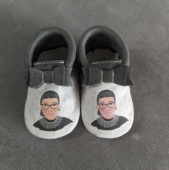 Freshly Picked Ruth Bader Ginsberg Moccasins BRAND NEW Size 4