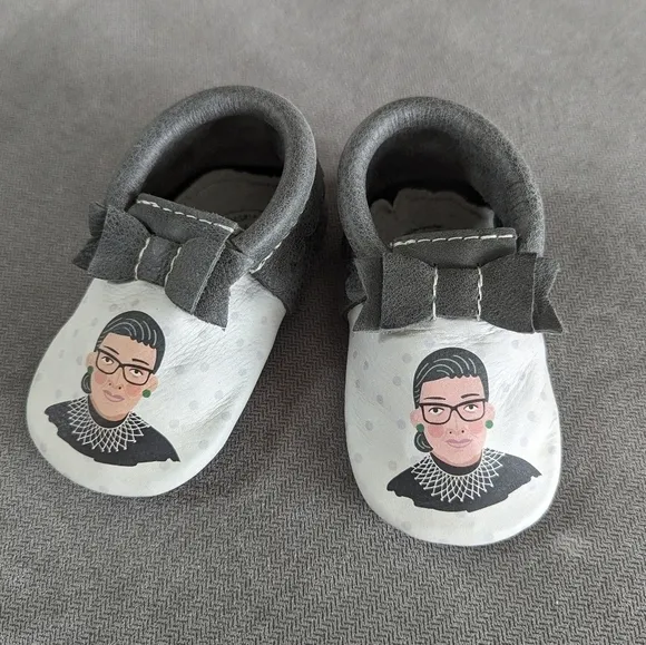 Freshly Picked Ruth Bader Ginsberg Moccasins BRAND NEW Size 4