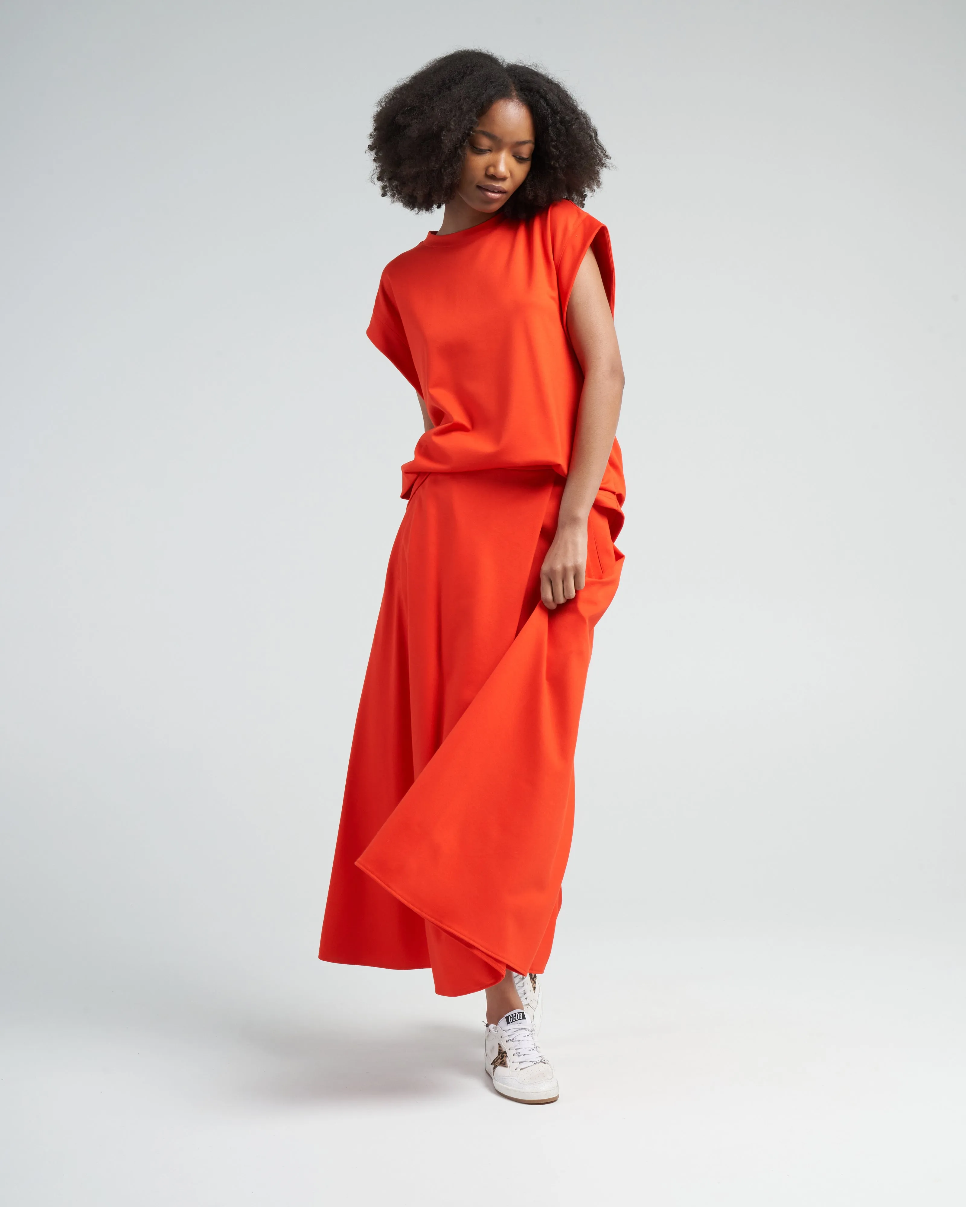 helena top - scarlet