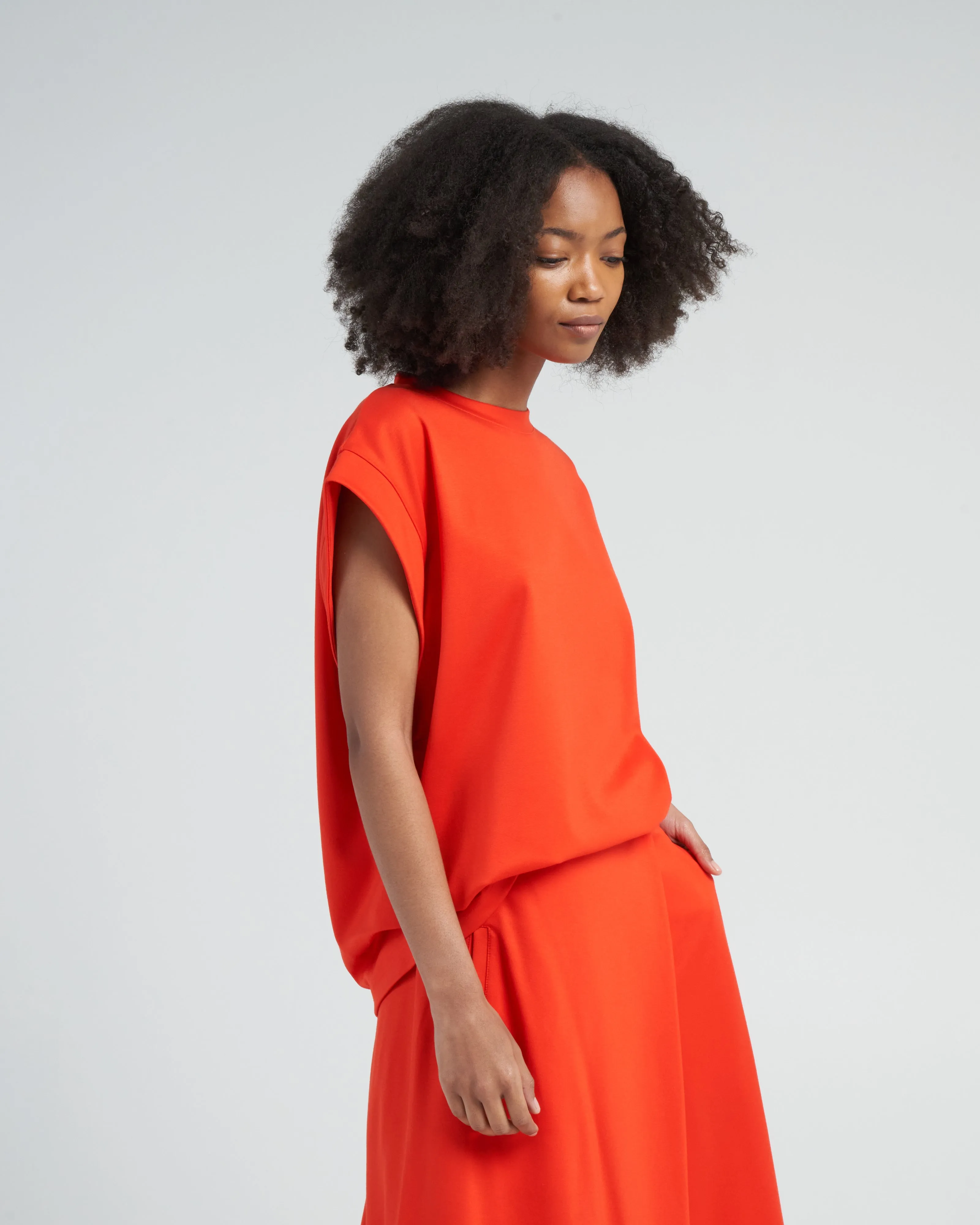 helena top - scarlet