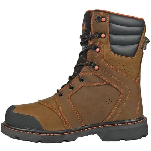 Hoss Men's Clash Soft Toe Wateproof 1000G Insulated Boot - Brown 80265
