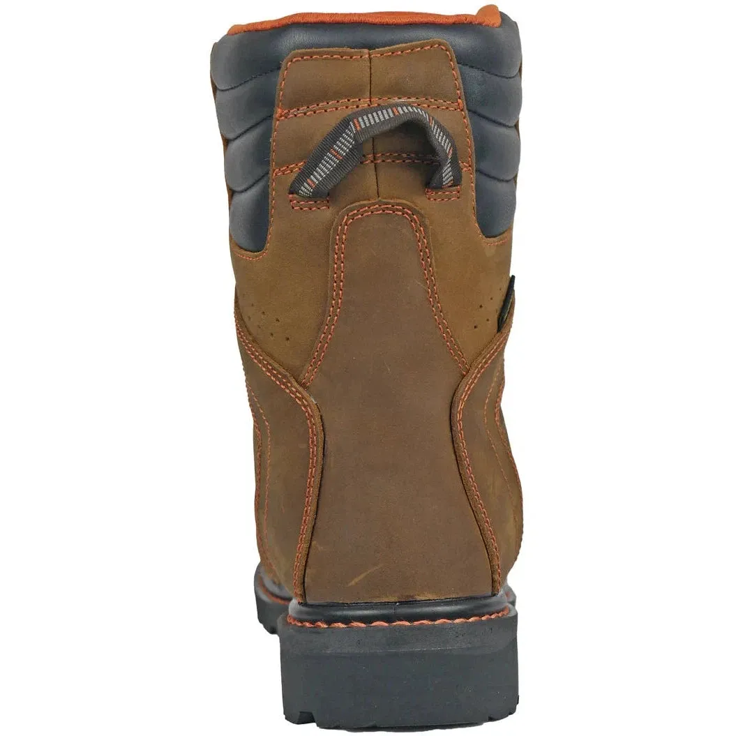 Hoss Men's Clash Soft Toe Wateproof 1000G Insulated Boot - Brown 80265