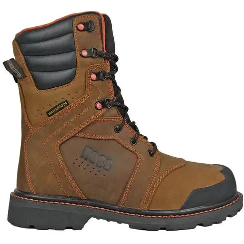 Hoss Men's Clash Soft Toe Wateproof 1000G Insulated Boot - Brown 80265