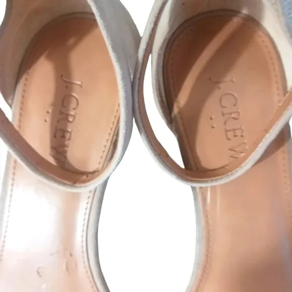 J. Crew Tan Suede Sandals size 8