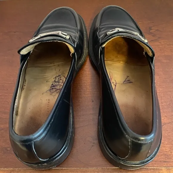 Johnson &amp; Murphy Mens Meade Black Loafers