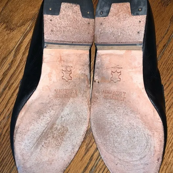 Johnston &amp; Murphy Breland Black Leather Loafers