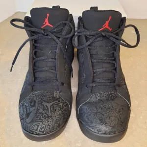 Jordan Accolades Premier Sneakers #395574-002 Black Varsity Mens Sz 12