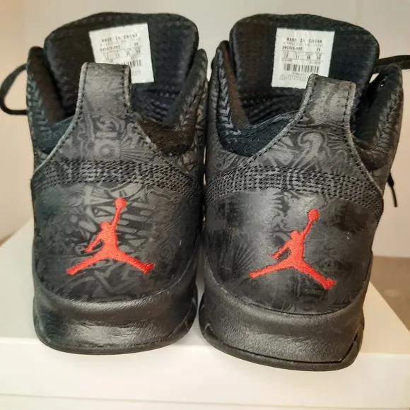 Jordan Accolades Premier Sneakers #395574-002 Black Varsity Mens Sz 12