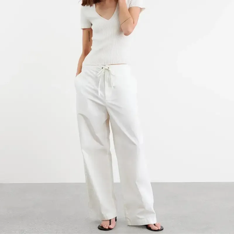 Kai Pant in White