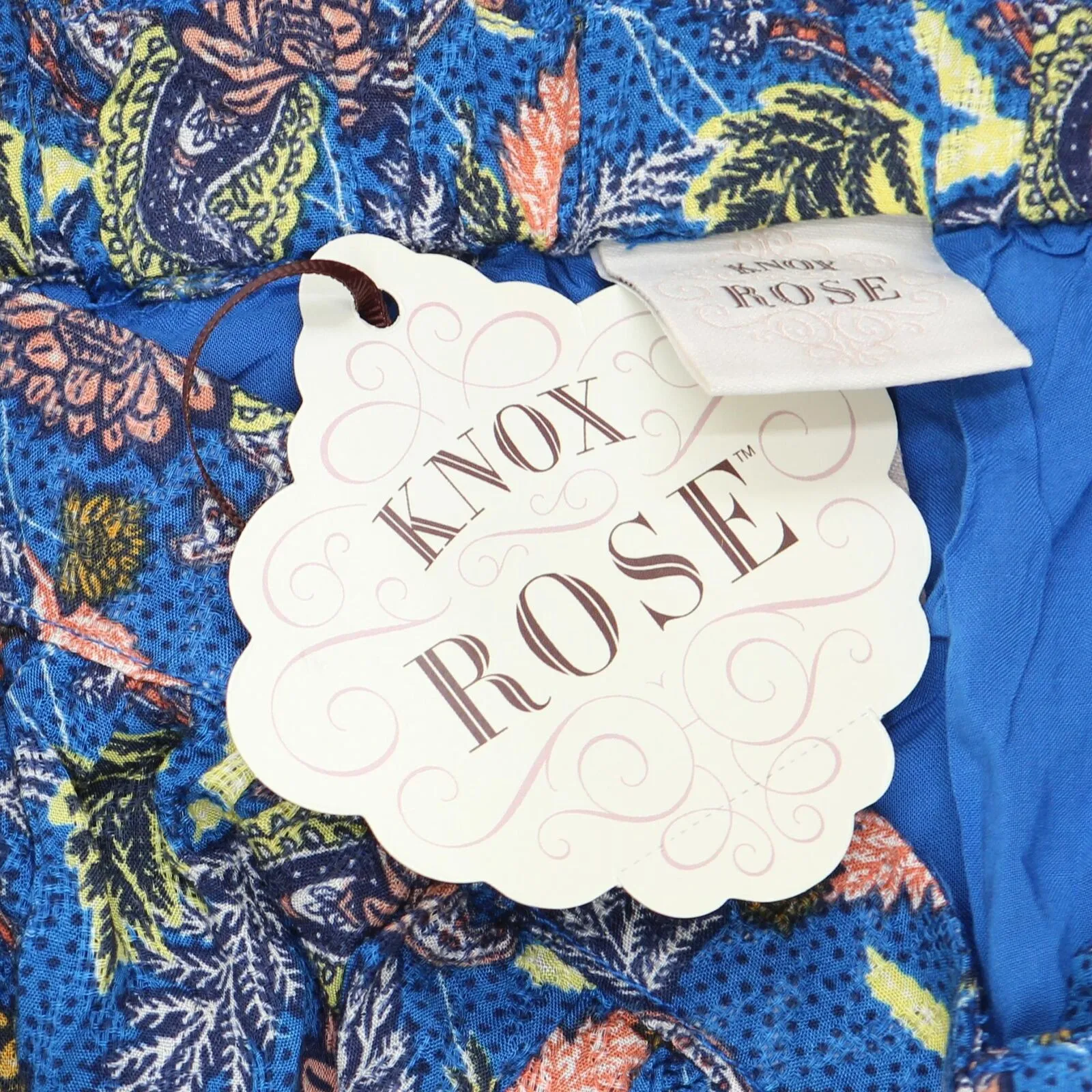 Knox Rose Women's Flutter Short Sleeve A-Line Dress