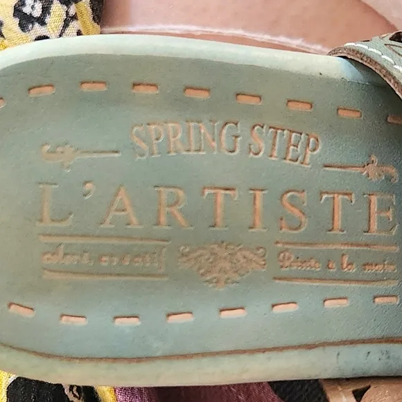 L'ARTISTE Vanessa wedge lace-up Sandal Size 38 or US 7 Color sky blue