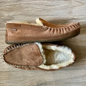 L.L.Bean Wicked Good Moccasins Loafer Slippers Men's 9 Medium