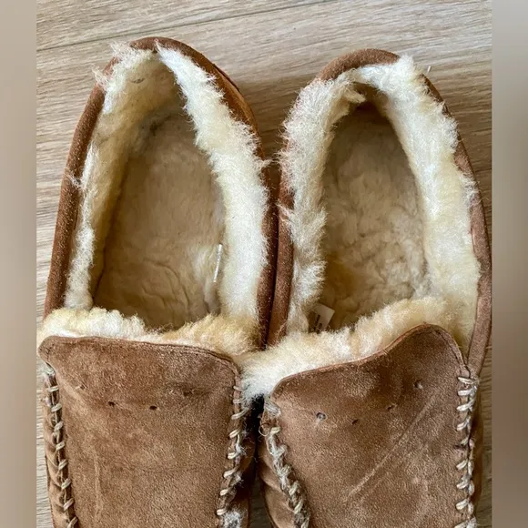 L.L.Bean Wicked Good Moccasins Loafer Slippers Men's 9 Medium