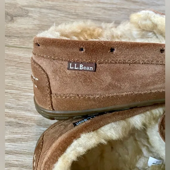 L.L.Bean Wicked Good Moccasins Loafer Slippers Men's 9 Medium