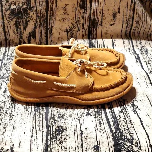 Loafer Moccasins Made in Italy Men's Slip-on Punto Pigro Size 12