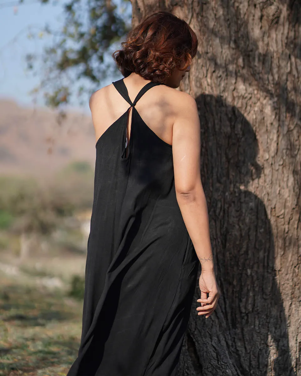 Luminous Handwoven Bamboo Dress
