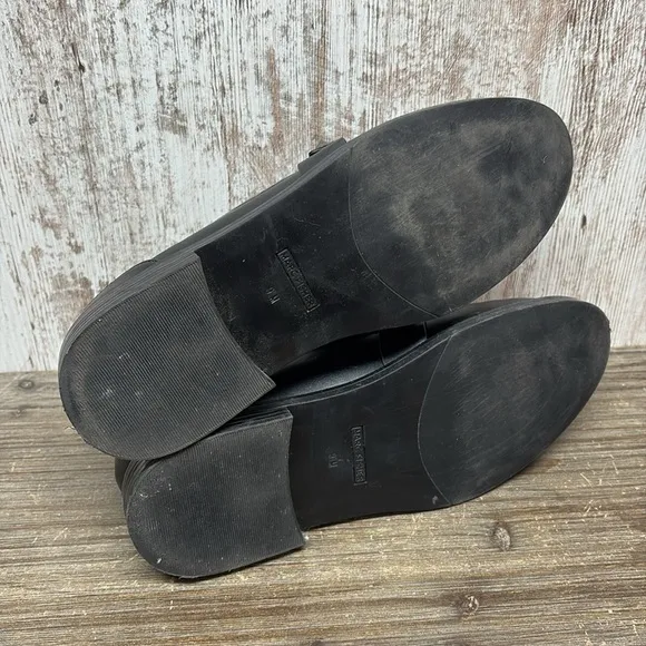 Marc Fisher Black Studded Loafers Men’s Size 9.5