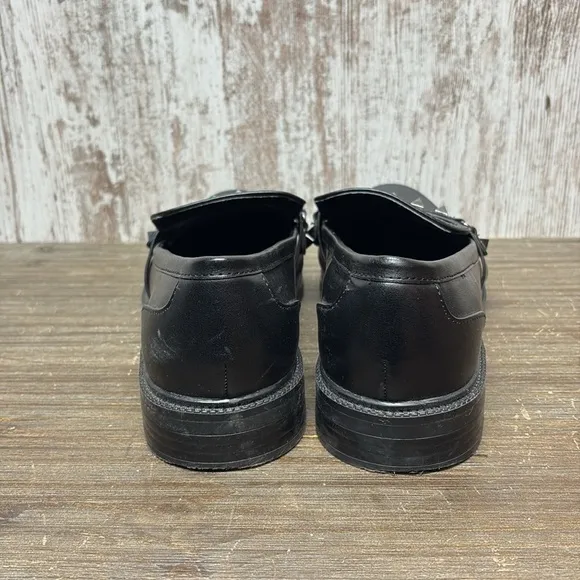 Marc Fisher Black Studded Loafers Men’s Size 9.5