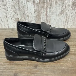Marc Fisher Black Studded Loafers Men’s Size 9.5