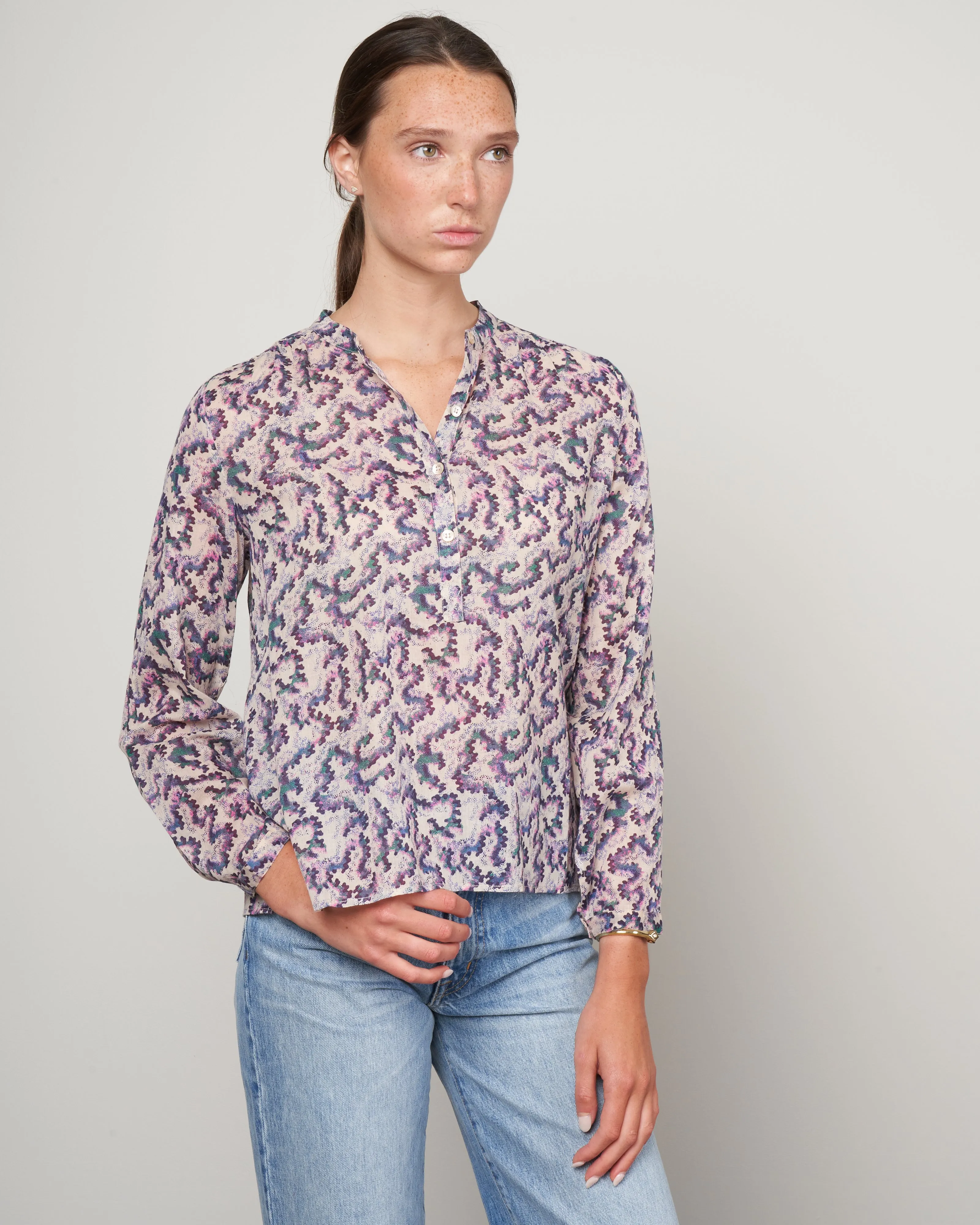 maria top - ecru