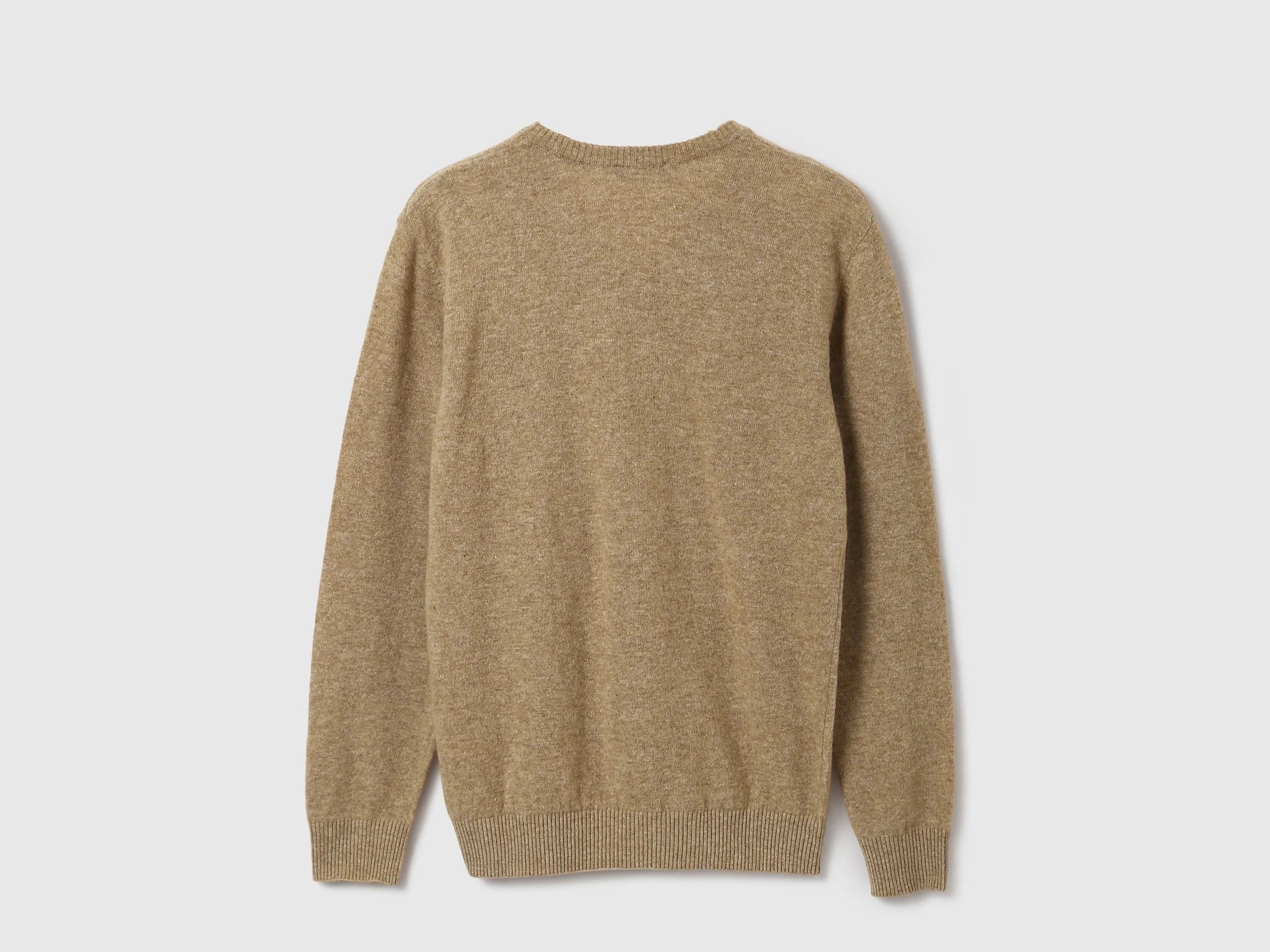 Men Solid V-Neck Sweater