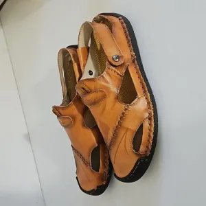 Men’s HSY Fashion Closed Toe Sandals Handcrafted with Rubber outer soles…