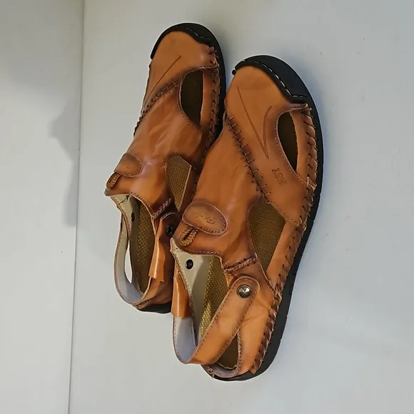 Men’s HSY Fashion Closed Toe Sandals Handcrafted with Rubber outer soles…