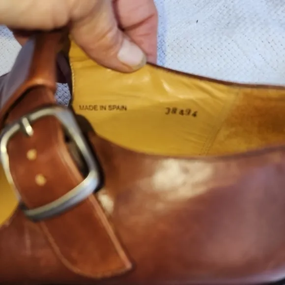 Mezlan‎ Caribe leather closed sandals 9