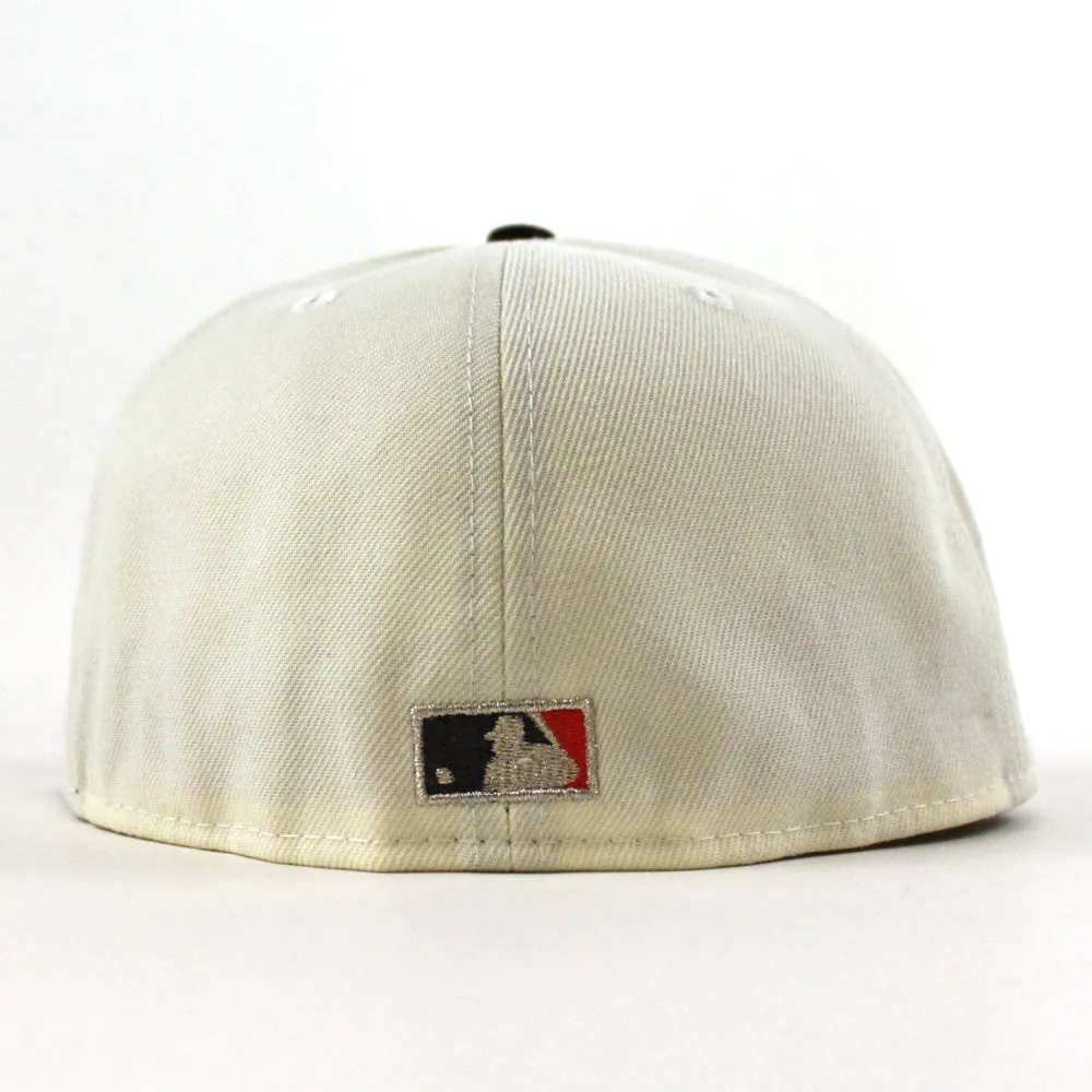 Minnesota Twins 1985 All Star Game New Era 59Fifty Fitted Hat (Chrome White Black Gray Under Brim)