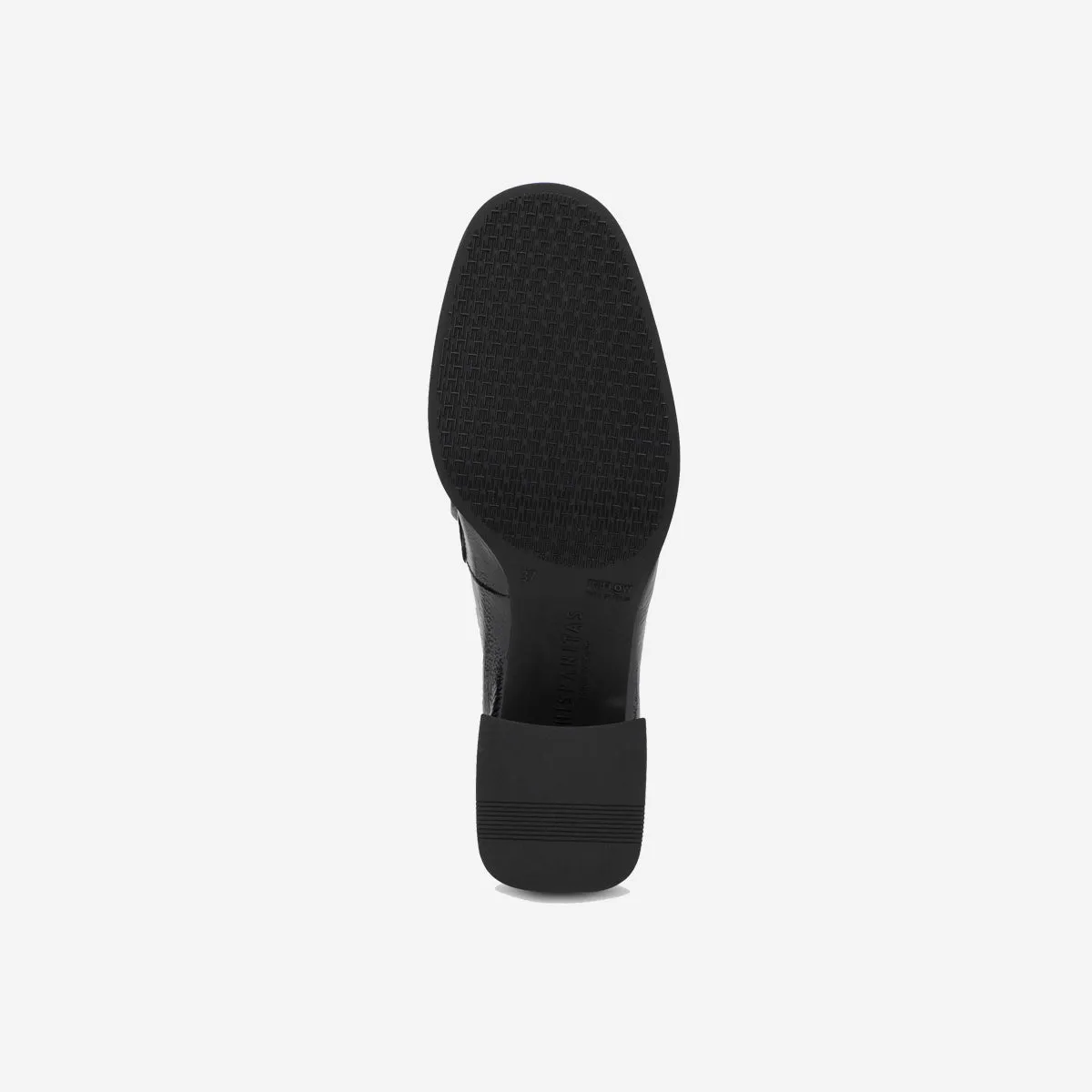 MOCCASIN CHARLIZE BLACK SHOES
