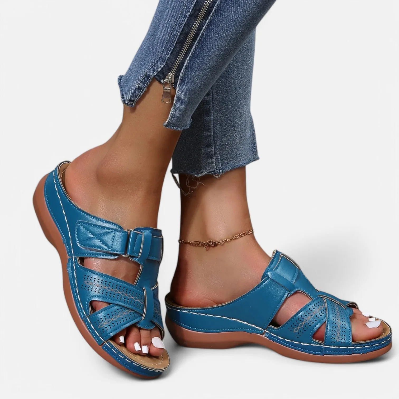 Monacogents | Women's Premium Open Toe Orthopedic Sandals