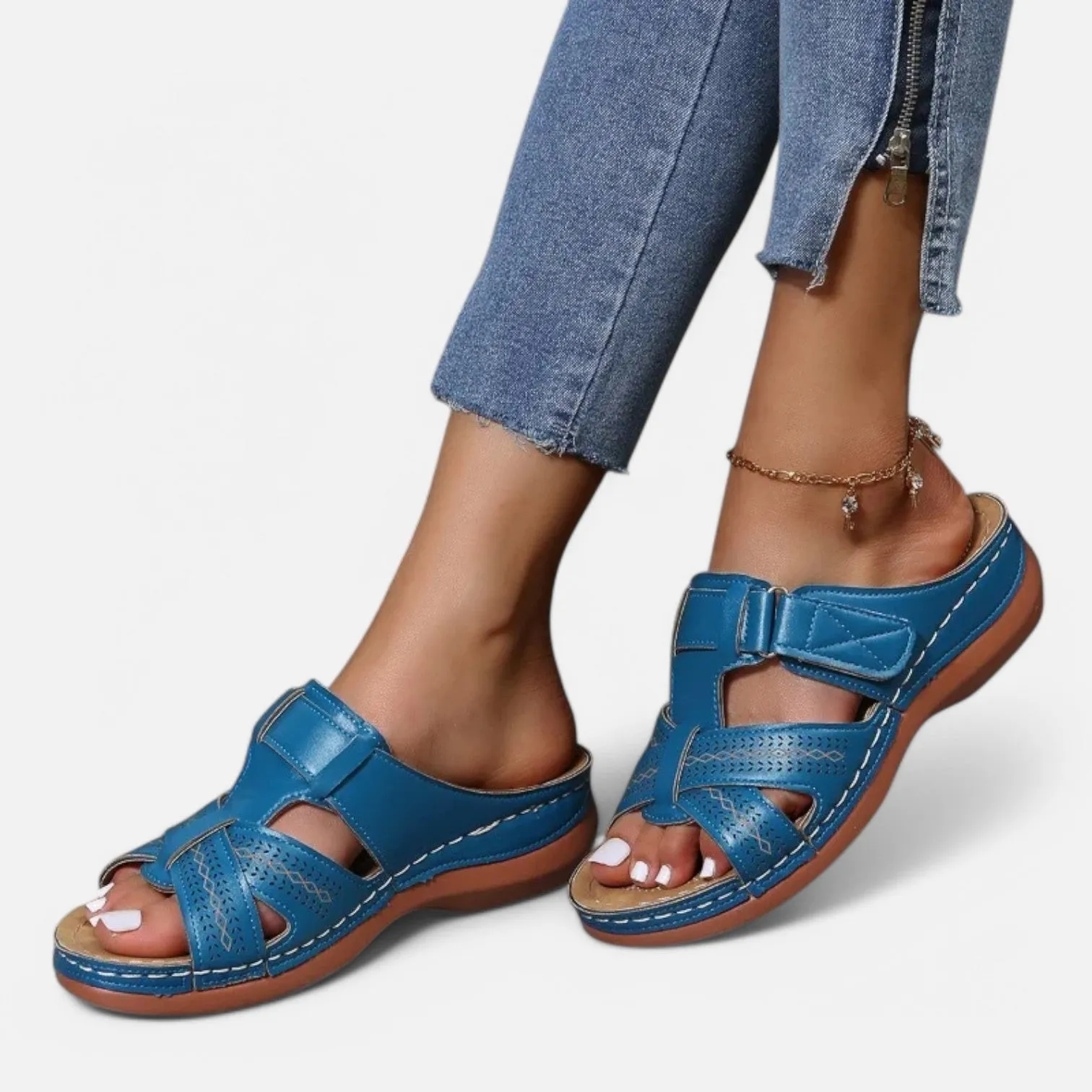 Monacogents | Women's Premium Open Toe Orthopedic Sandals