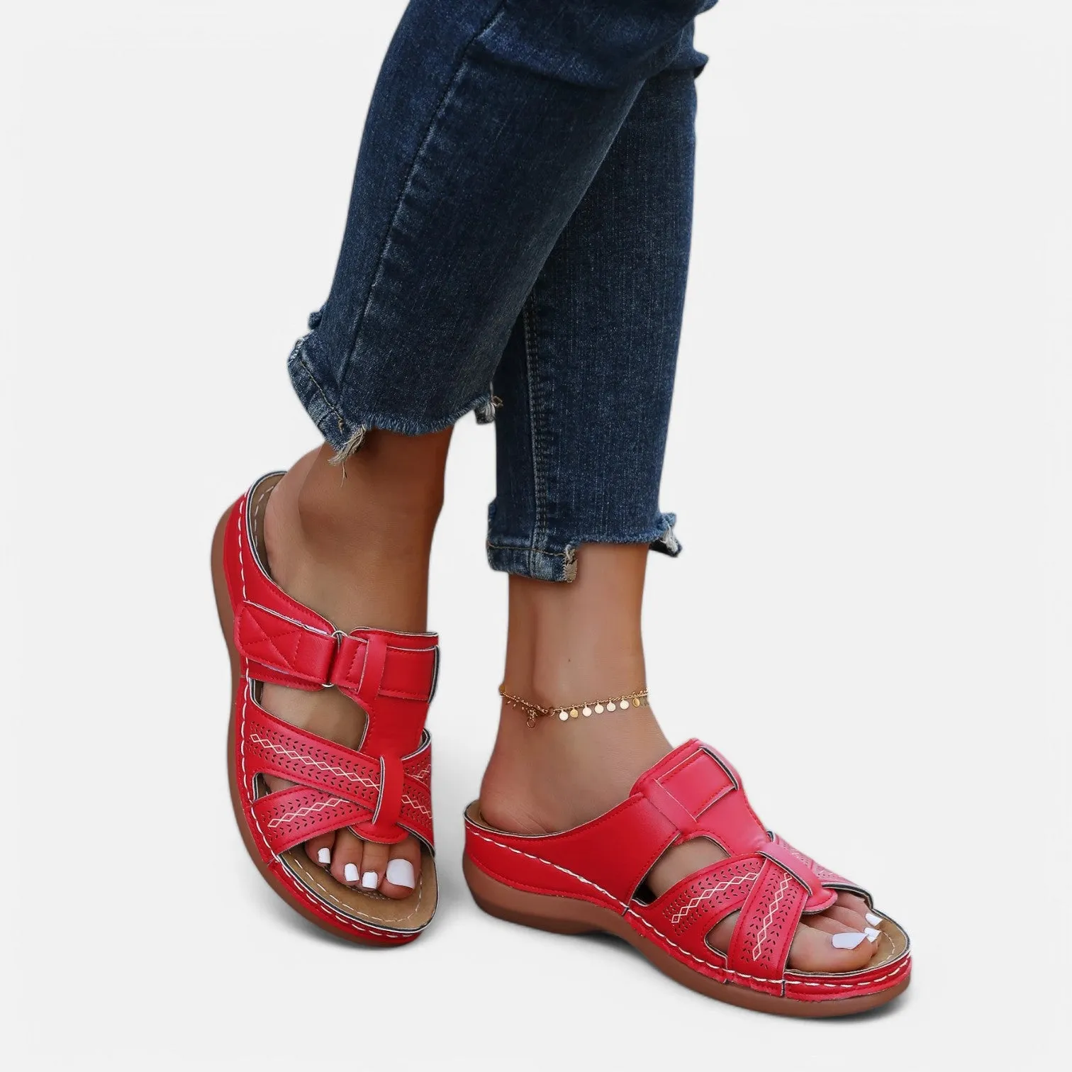 Monacogents | Women's Premium Open Toe Orthopedic Sandals