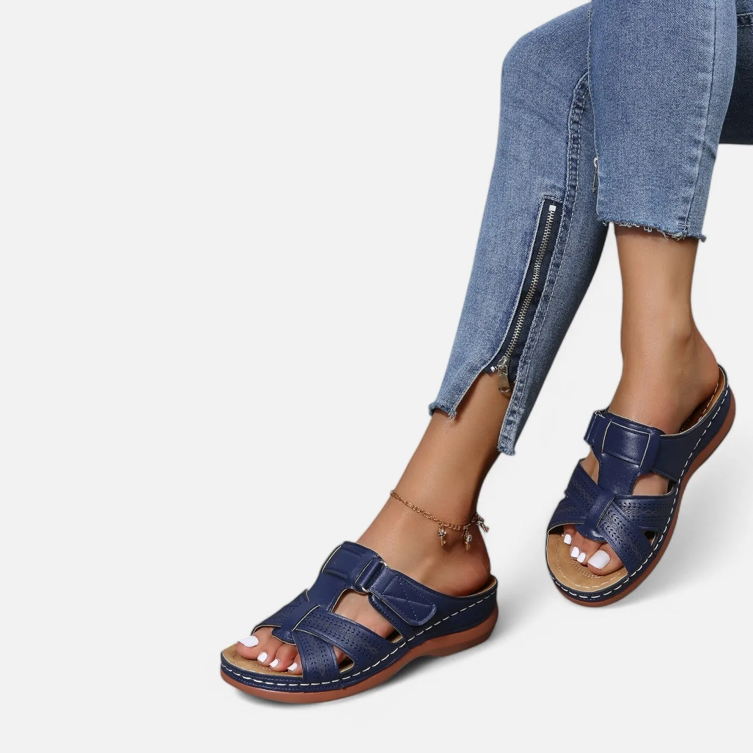 Monacogents | Women's Premium Open Toe Orthopedic Sandals