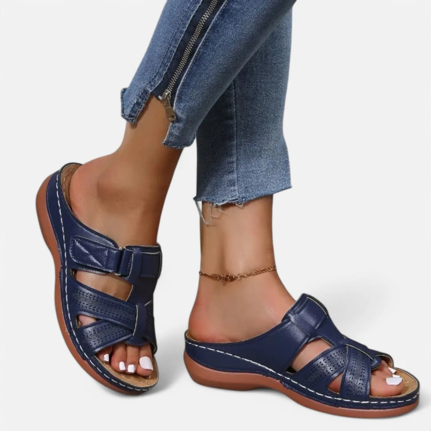 Monacogents | Women's Premium Open Toe Orthopedic Sandals