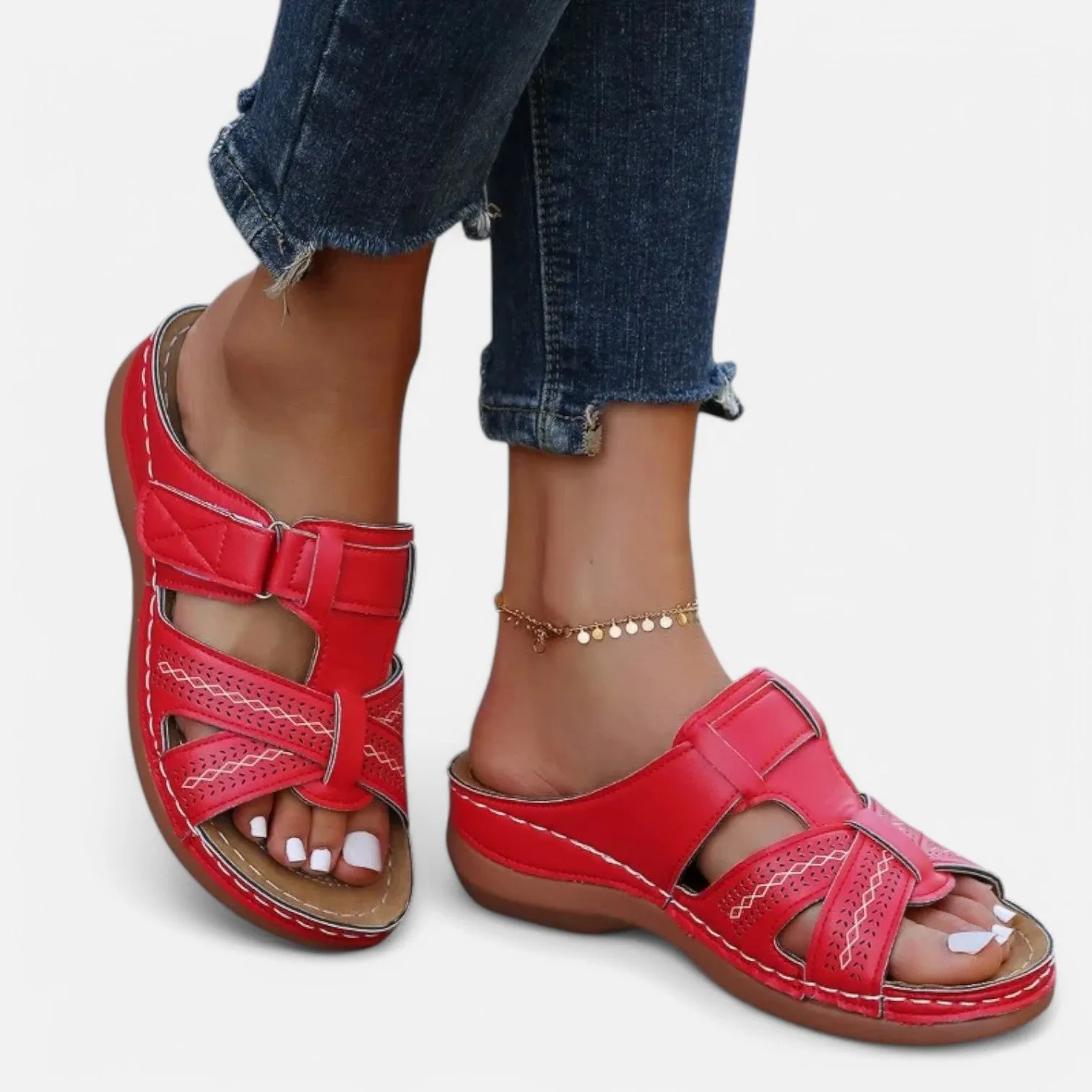 Monacogents | Women's Premium Open Toe Orthopedic Sandals