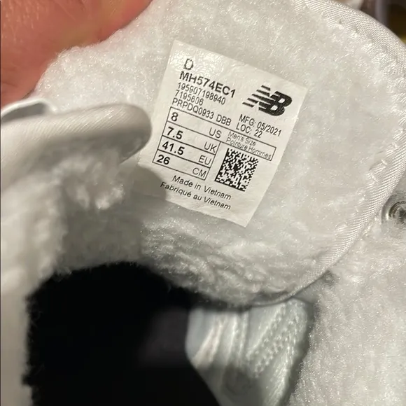 New Balance White Sneakers