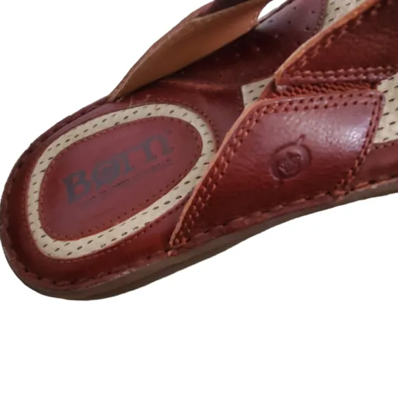 New Born Hand Crafted Footwear Leather Corvo Sandal. Size 12M.