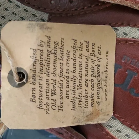 New Born Hand Crafted Footwear Leather Corvo Sandal. Size 12M.