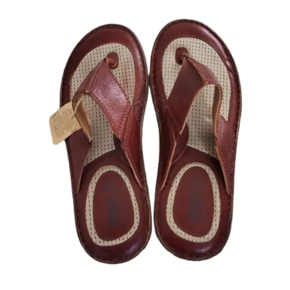 New Born Hand Crafted Footwear Leather Corvo Sandal. Size 12M.