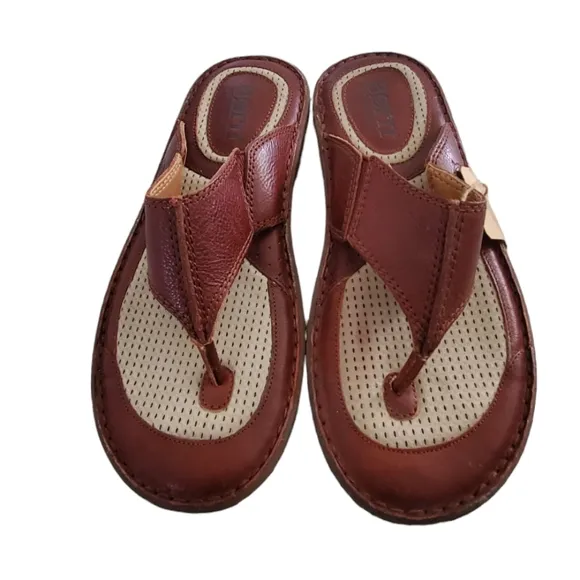 New Born Hand Crafted Footwear Leather Corvo Sandal. Size 12M.