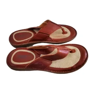 New Born Hand Crafted Footwear Leather Corvo Sandal. Size 12M.