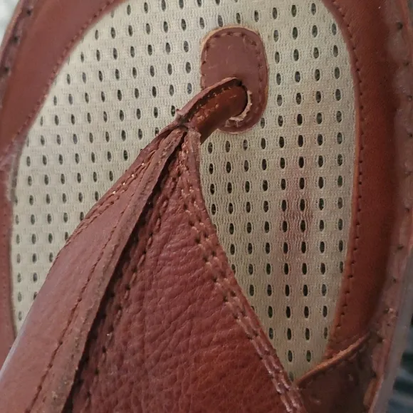 New Born Hand Crafted Footwear Leather Corvo Sandal. Size 12M.