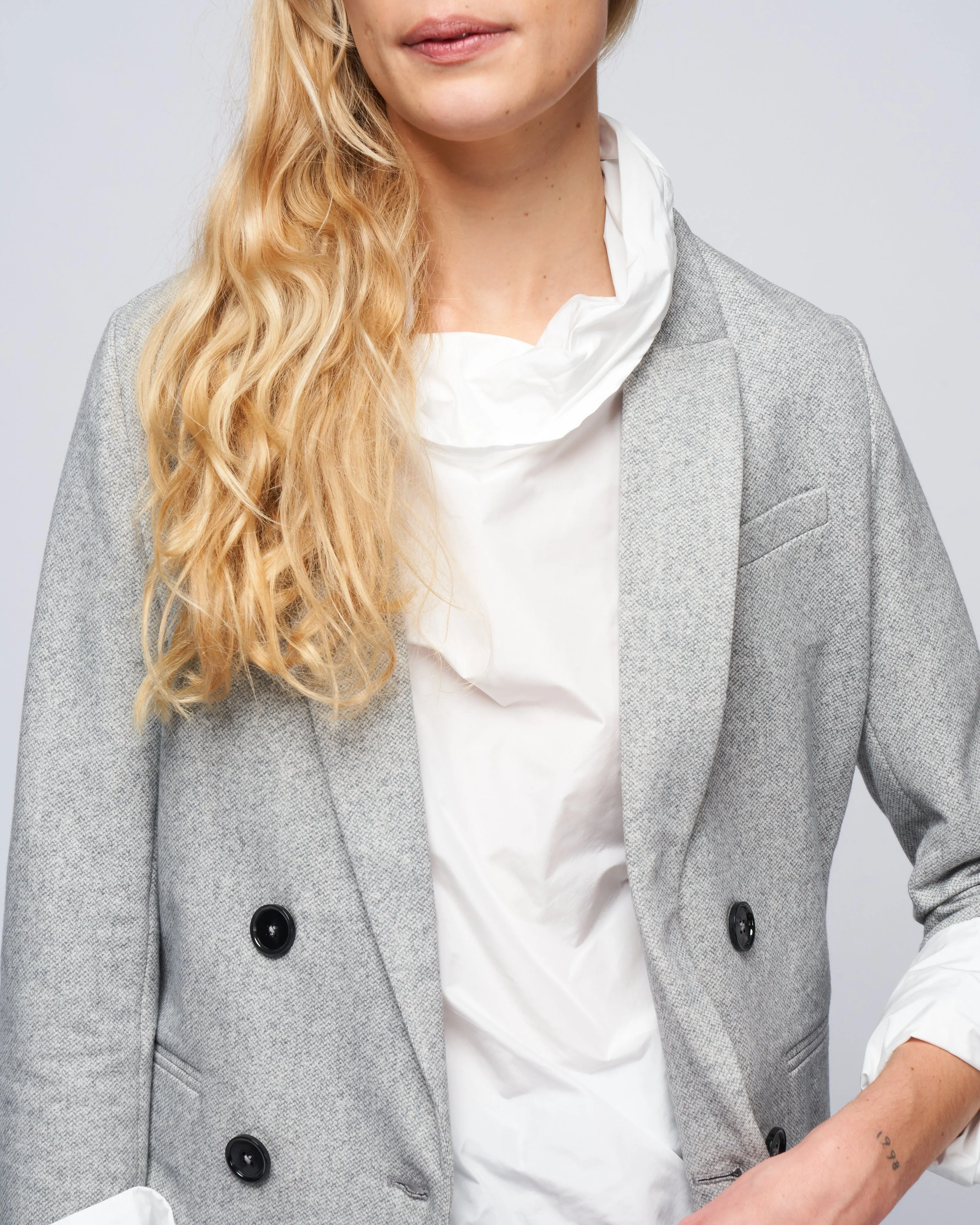 new db jacket - grigio