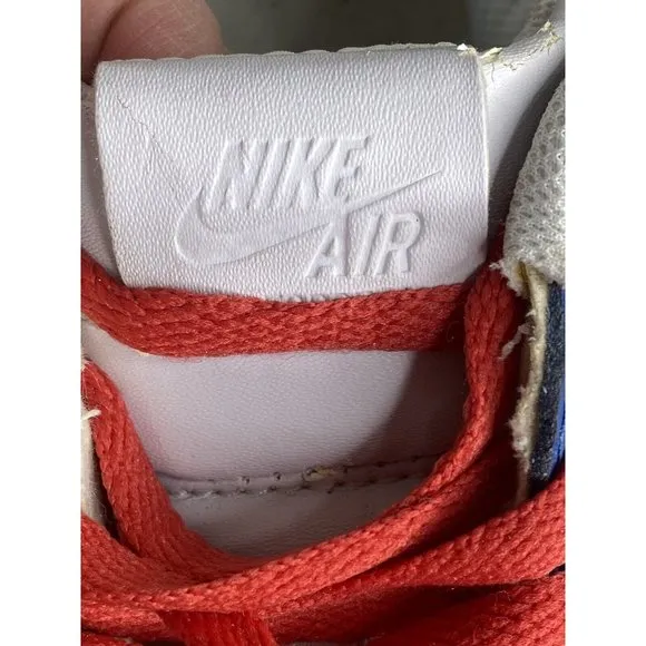 Nike Air force 1 lowers White Blue Spider Web Release 2006 060406 Mens Size 10