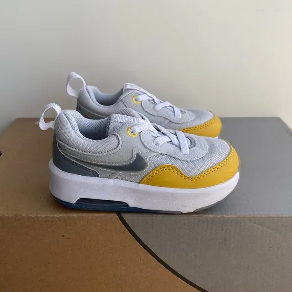Nike Air Max Motif Yellow/White Toddler Sneakers - SZ 6 C