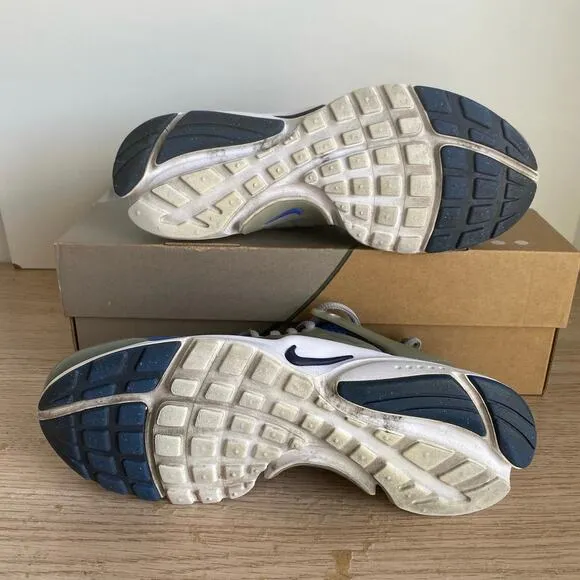 Nike Air Presto Blue/Grey Kids Sneakers - SZ 6 Y- 7.5 W