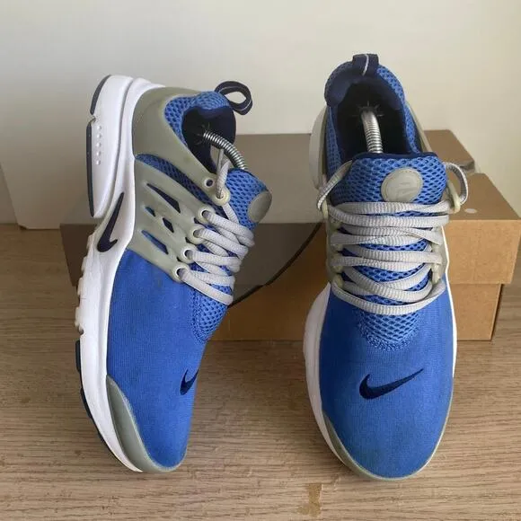 Nike Air Presto Blue/Grey Kids Sneakers - SZ 6 Y- 7.5 W
